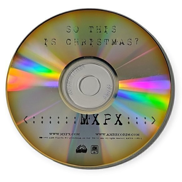 MxPx – So This‎ Is Christmas? [2003 Promotional CD Single] - Picture 3 of 3